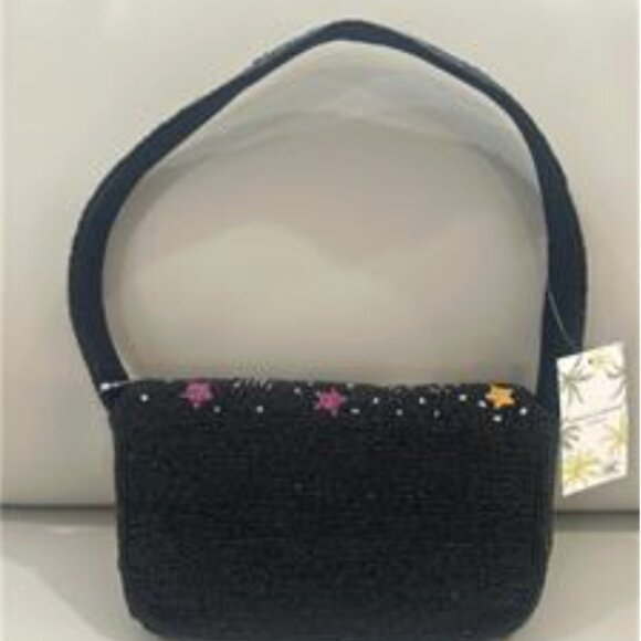 America & Beyond Evil Eye Hearts Stars Beaded Shoulder Bag Tik Tok Viral NWT - Picture 4 of 6